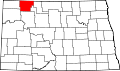 Comitatul Burke map