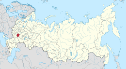 Oblast de Tambov - Localizazion