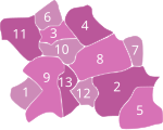 Municipios de la Región Altos Sur.