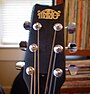 Matao MD-8 acoustic headstock