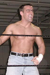 <span class="mw-page-title-main">Matt Stryker</span> American professional wrestler