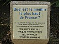 Belvédère de Kéramézec : quel est le menhir le plus haut de France ?