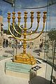 Menorah in the Jewish Quarter, Jerusalem