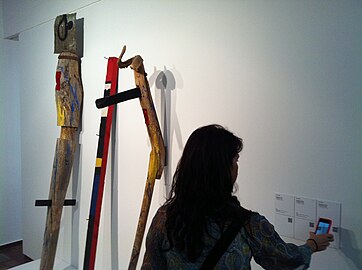 QRpedia a la Fundació Joan Miró.