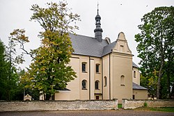 Modliborzyce'deki Barok Saint Stanislaus kilisesi