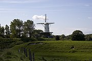 De Koe op het Veerse bolwerk