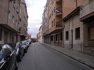 Català: Mollet del Vallès: Carrer Jacint Verdaguer. Español: Mollet del Vallès: Carrer Jacint Verdaguer.