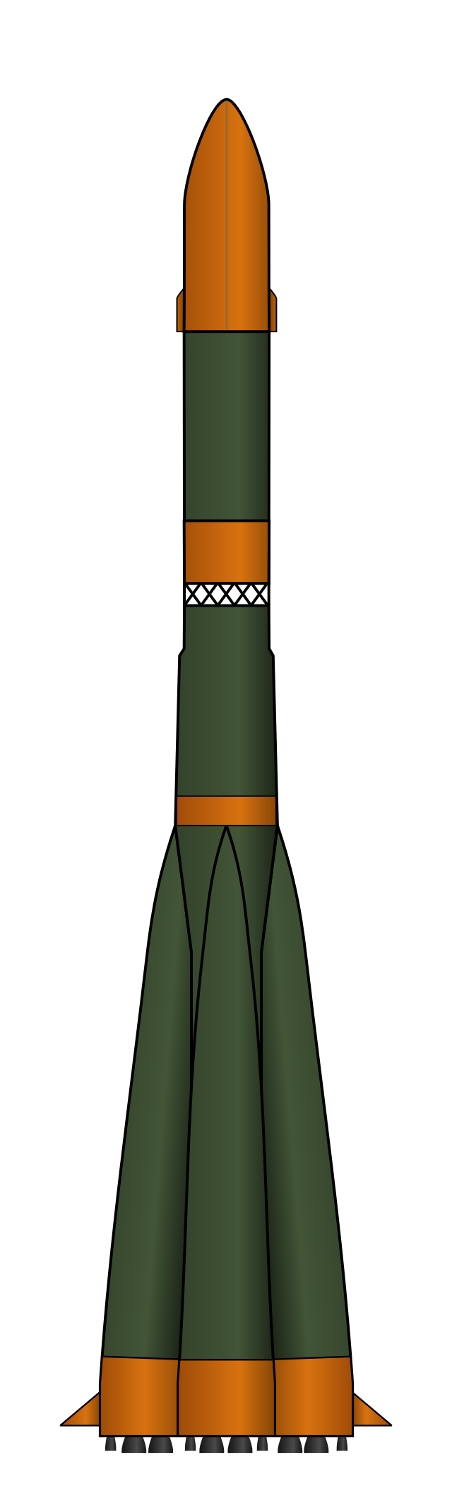 Ракета боевая рисунок