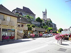 Skyline of Morestel