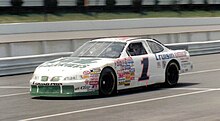 1997 R+L Carriers car. MorganShepherd1997Pocono.jpg