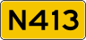 Provinciale weg 413