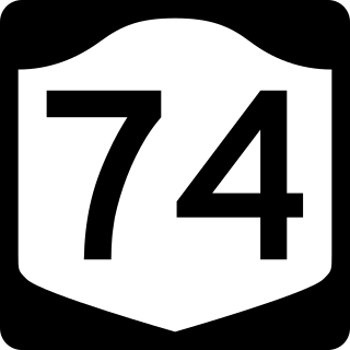 <span class="mw-page-title-main">State Route 74 (New York–Vermont)</span> Highway in Vermont and New York