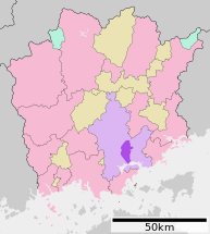 Naka-ku in Okayama City.svg