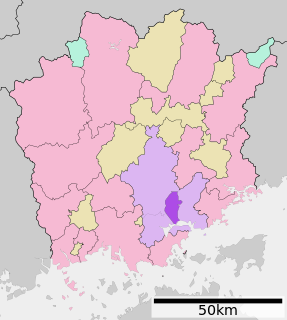 中区 (岡山市)位置図