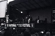 Ulusal Caz ve Blues Festivali 1975 (Okuma) stage.jpg