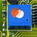 A top-adjust trimpot with sealing wax Nedap ESD1 - Keyboard controller PCB - Bourns 3386-8588.jpg