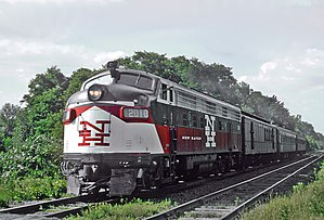 FL9 2010 der New York, New Haven and Hartford Railroad, 1968