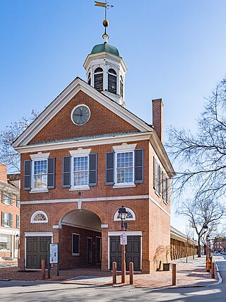 <span class="mw-page-title-main">New Market and Head House</span> Historic house in Pennsylvania, United States