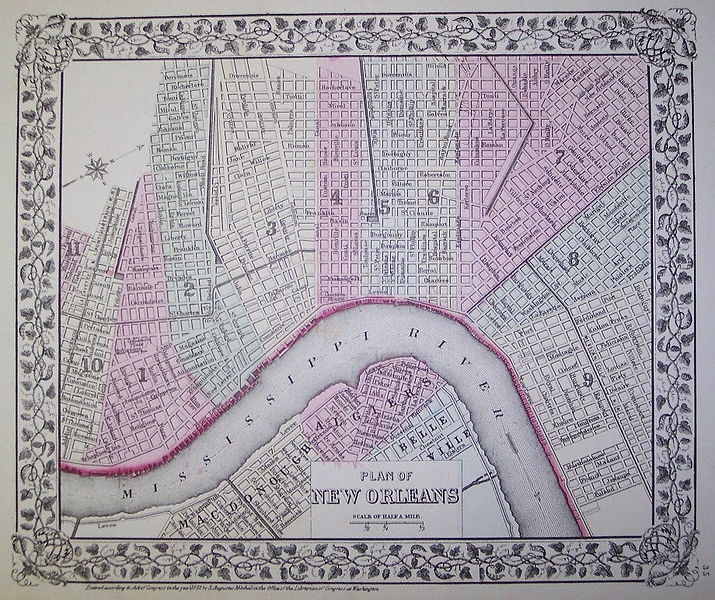 File:New Orleans Wards 1-11 Augustus Mitchell map.jpg