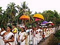 Tempelfestival i India