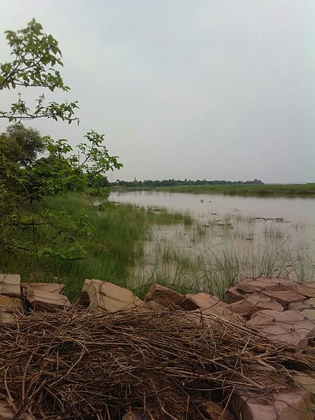 File:OVERFLOW WATER IN GHAGHRA REVER.jpg