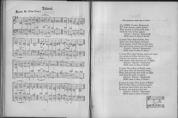 The hymn in the 1861 edition of Hymns Ancient and Modern