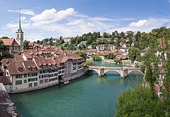 Old City and the Aare river - Bern, Switzerland - panoramio.jpg