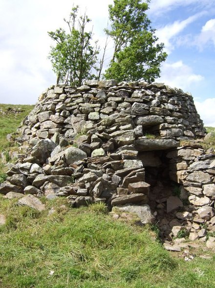 An old lime kiln at Badenyon