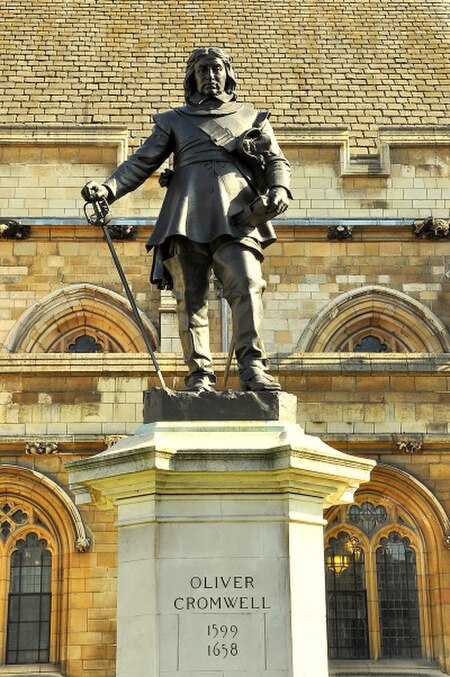 Oliver Cromwell statue, Westminster