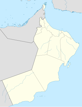 Location map Oman