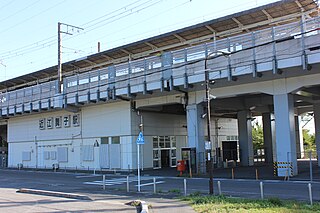 Ōmi-Maiko Station Railway station in Ōtsu, Shiga Prefecture, Japan