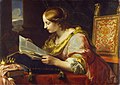 Santa Caterina d'Alessandria mentre legge, 1670