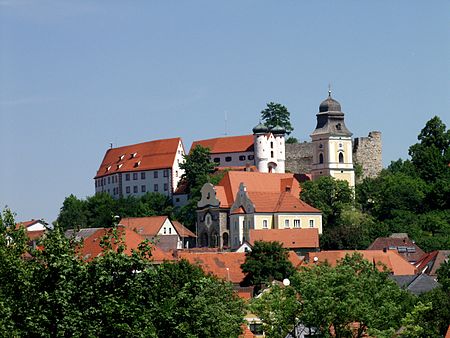 Ortsansicht Parsberg Burg Kirche.JPG