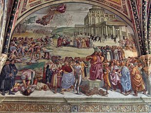 Predica e fatti dell'Anticristo (1499-1502), Cappella di San Brizio, Duomo di Orvieto