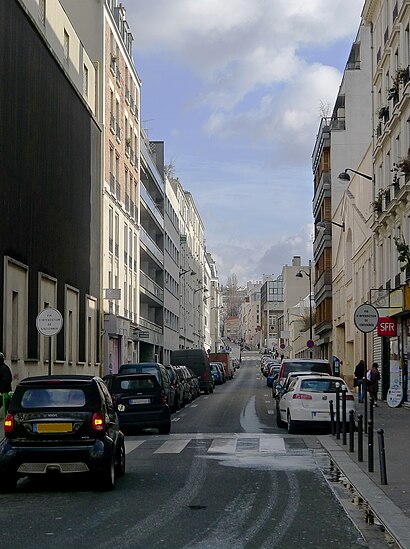 Comment aller à Rue Bouret en transport en commun - A propos de cet endroit