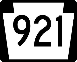 <span class="mw-page-title-main">Pennsylvania Route 921</span> State highway in York County, Pennsylvania, US