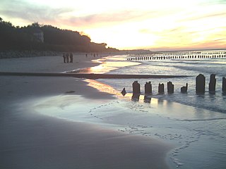 Ustka, beach, 2007
