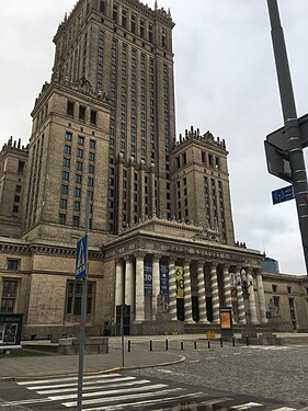 Palace of Culture and Science in Warsaw