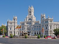 Palacio de Cibeles, trụ sở của chính quyền Madrid