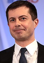 Photographic portrait of Pete Buttigieg