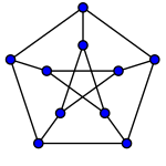 Petersen graph. Petersen1 tiny.svg