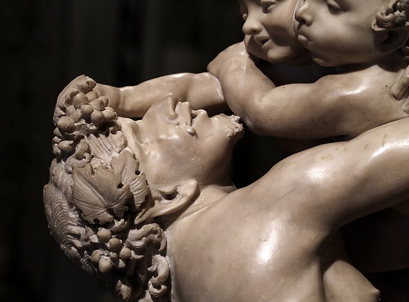 File:Pietro e gianlorenzo bernini, fauno molestato da due putti, 1615 (met) 04.jpg