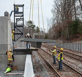 <span class="mw-page-title-main">East Taunton station</span> Future railway station in Taunton, Massachusetts, US