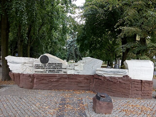 Monument to the Polish defenders of Inowrocław