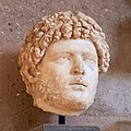 Portrait head of Caracalla, 3rd cent. A.D. Archaeological Museum of Corinth, Corinthia, Greece.