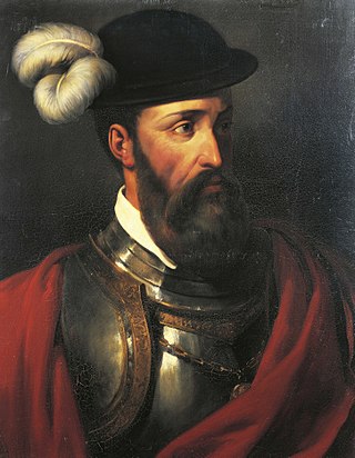 <span class="mw-page-title-main">Francisco Pizarro</span> 16th-century Spanish conquistador who conquered Peru