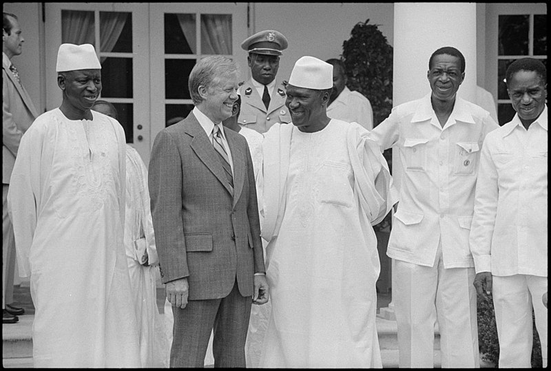 File:President Jimmy Carter with President Ahmed Sǩou Tour ̌of Guinea.jpg