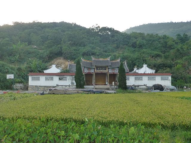 Chen family ancestral temple, in Xiazai Village, Cangnan County, Zhejiang