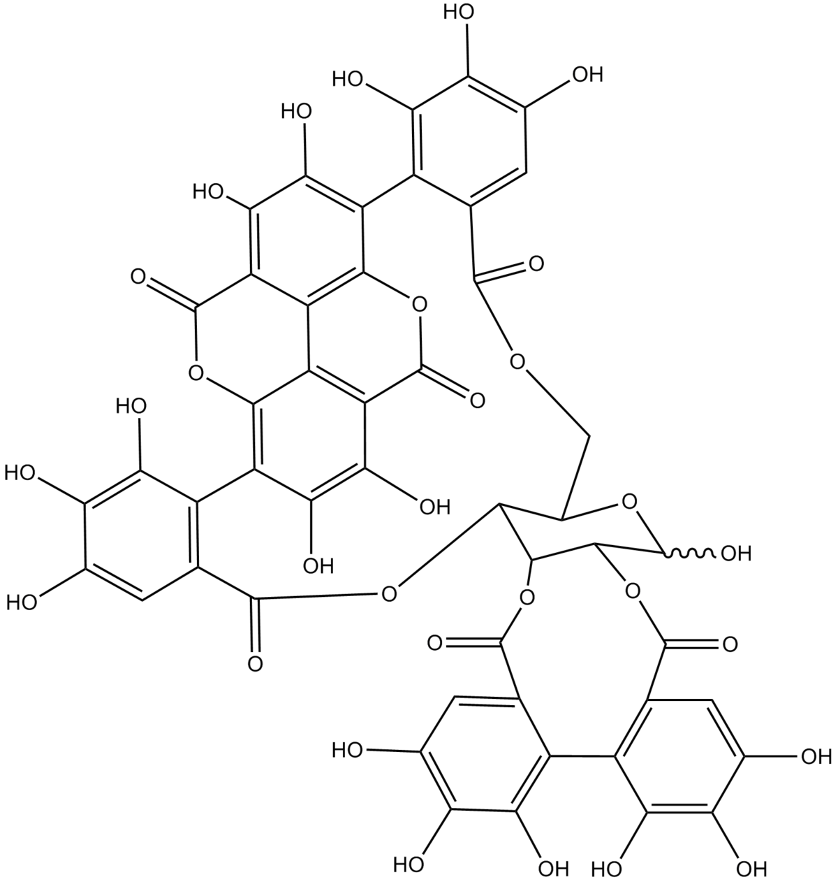 formula chemical f Wikipedia Punicalagin