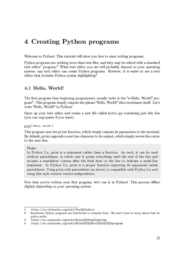 Python programming pdf